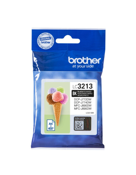 Cartucho tinta brother lc3213bk negro 400