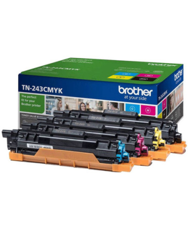 Toner brother tn243cmyk negro cián magenta