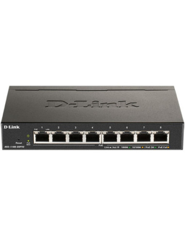 Switch d - link 8 puertos gestionable easysmart