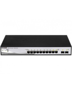 Switch d - link 10 puertos gestionable 8