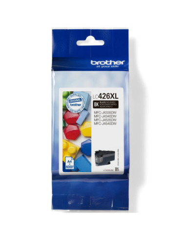 Cartucho tinta brother lc426xlbk negro 6000