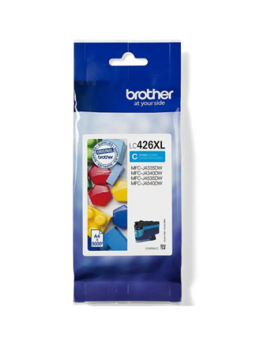 Cartucho tinta brother lc426xlc cian 5000