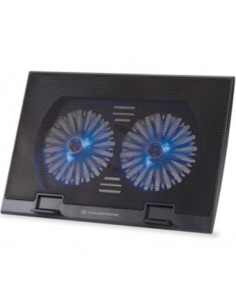 Base refrigeracion conceptronic portatiles 2 ventiladores