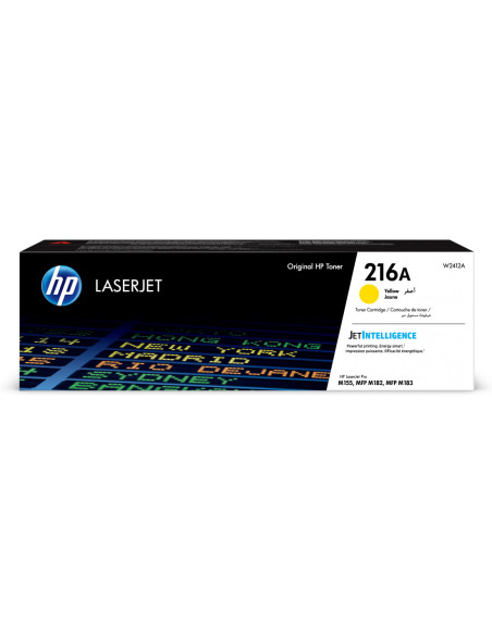 Toner hp 216a w2412a amarillo 850