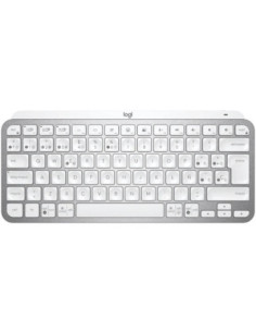Teclado logitech mx keys gris palido