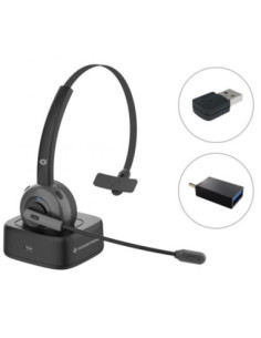 Auricular conceptronic bluetooth polona03bda con base