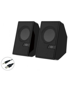 Altavoces conceptronic bjorn02b 6w negro