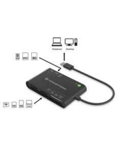 Lector tarjetas externo conceptronic usb 2.0