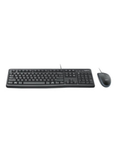 Teclado + mouse logitech mk120 optico