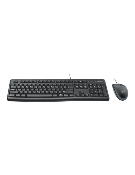 Teclado + mouse logitech mk120 optico