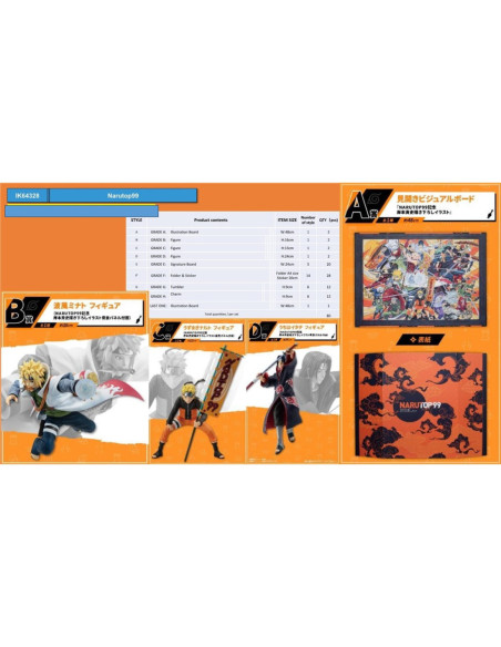 Ichiban kuji banpresto naruto top 99