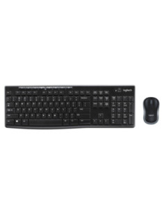 Teclado + mouse logitech mk270 inalambrico