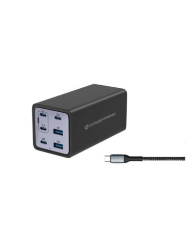 Cargador conceptronic ozul06be 200w + cable