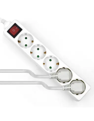 Regleta ewent 5 tomas shucko 16a