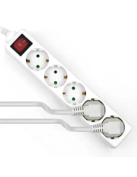 Regleta ewent 5 tomas shucko 16a