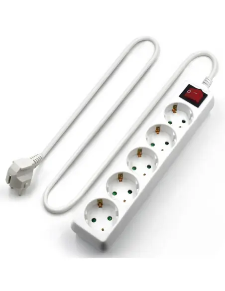 Regleta ewent 5 tomas shucko 16a