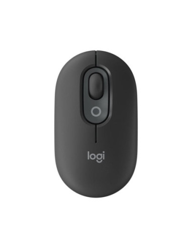 Raton inalambrico logitech pop mouse grafito
