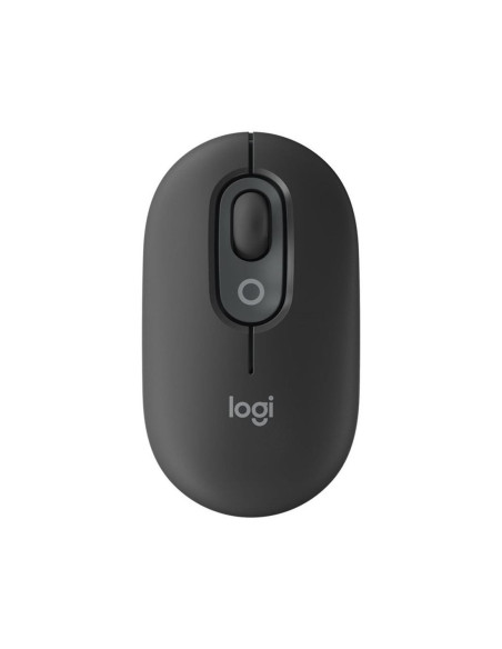 Raton inalambrico logitech pop mouse grafito