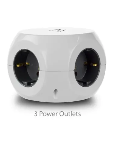 Regleta cubica ewent ew3939 3 tomas