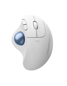 Raton inalambrico logitech ergo m575s blanco