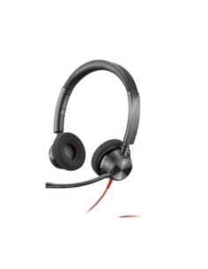 Auriculares poly estéreo blackwire 3325 con