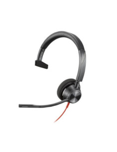 Auriculares poly monoaurales blackwire 3310 con