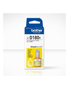 Botella tinta brother btd180y amarilla 5000