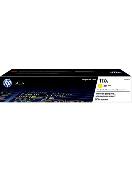 Toner hp 117a w2072a amarillo 700
