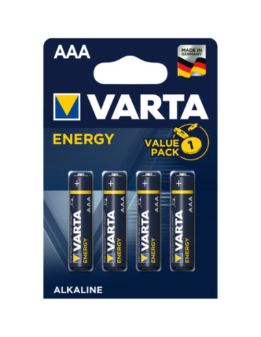 Blister pilas varta alcalinas energy lr03