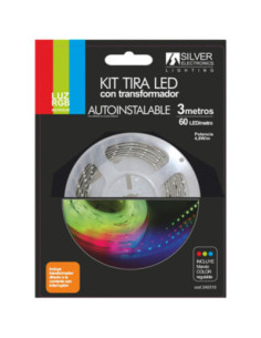Kit tira led silver electronics 540