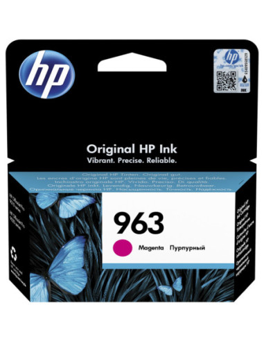 Cartucho tinta hp 963 3ja24ae magenta