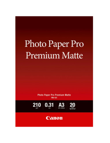 Papel fotografico canon premium matte tinta