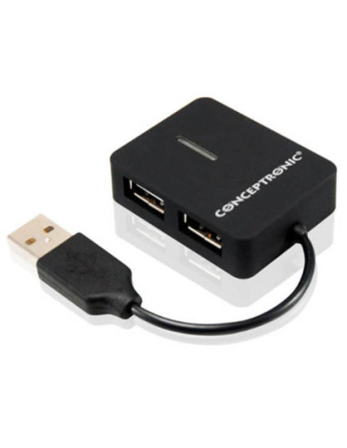 Hub externo conceptronic usb 2.0 4
