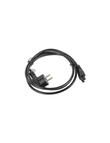 Cable alimentacion lanberg trebol schuko cee