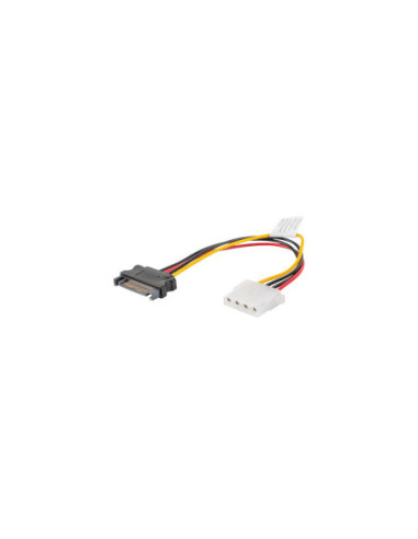 Cable alimentacion lanberg molex hembra sata
