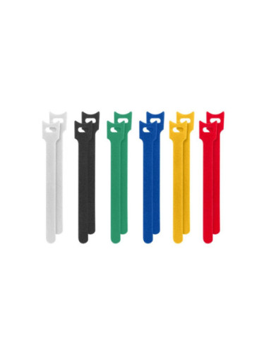 Tiras velcro lanberg pack 12 uds