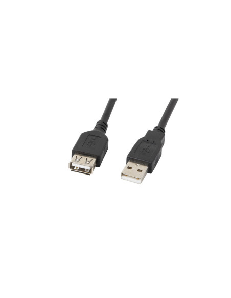 Cable alargador lanberg usb 2.0 macho