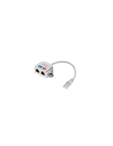Adaptador lanberg splitter ethernet ftp rj45