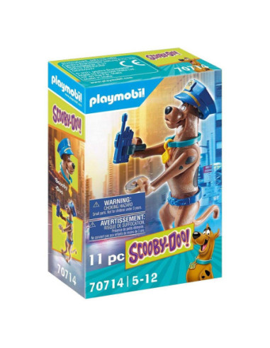 Playmobil scooby - doo! figura coleccionable policia