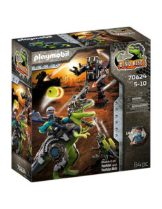 Playmobil t - rex: batalla los gigantes