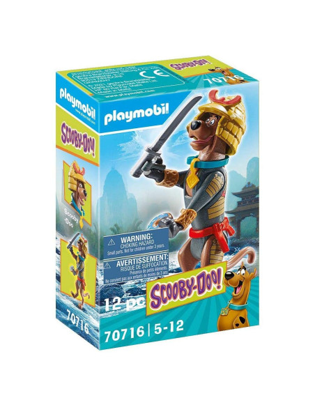 Playmobil scooby - doo! figura coleccionable samurai