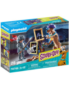 Playmobil scooby - doo! aventura con black knight