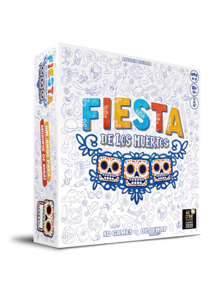 Juego mesa fiesta los muertos pegi