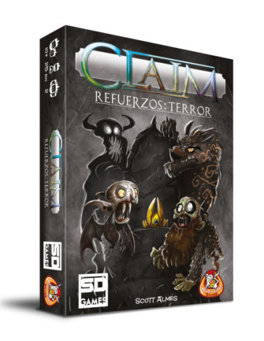 Juego mesa claim refuerzos: terror pegi