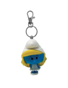 Llavero plastoy los pitufos pitufina chibi