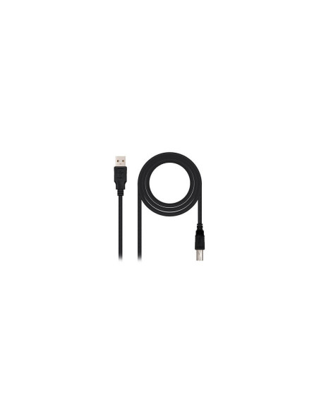 Cable impresora nanocable usb - a 2.0 a