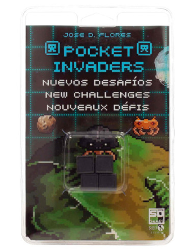 Juego mesa pocket invaders tercera edicion