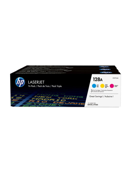 Multipack toner hp 128a cian magenta