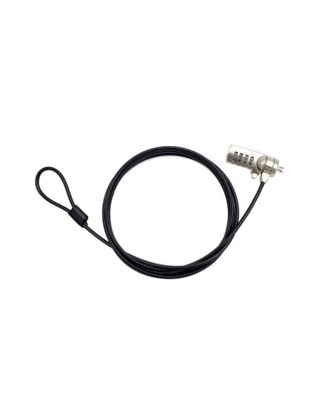 Cable seguridad portatil nilox combinacion 4