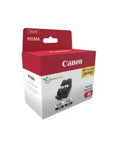 Pack cartucho tinta canon pgi - 550xl negro
